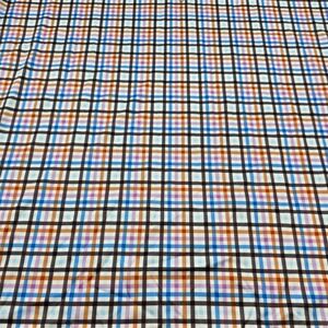 Collars & Co. Men's Plaid Dress‎ Collar Polo Shirt Short Sleeve Large